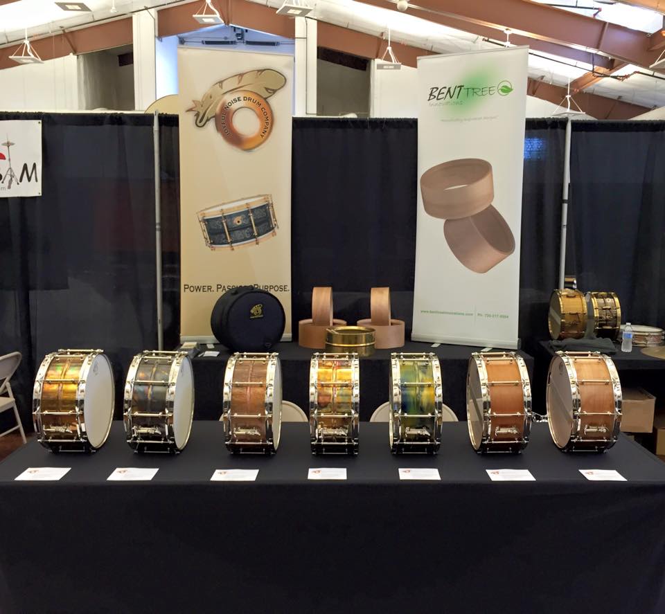 Joyful Noise booth at Chicago Drum Show 2015